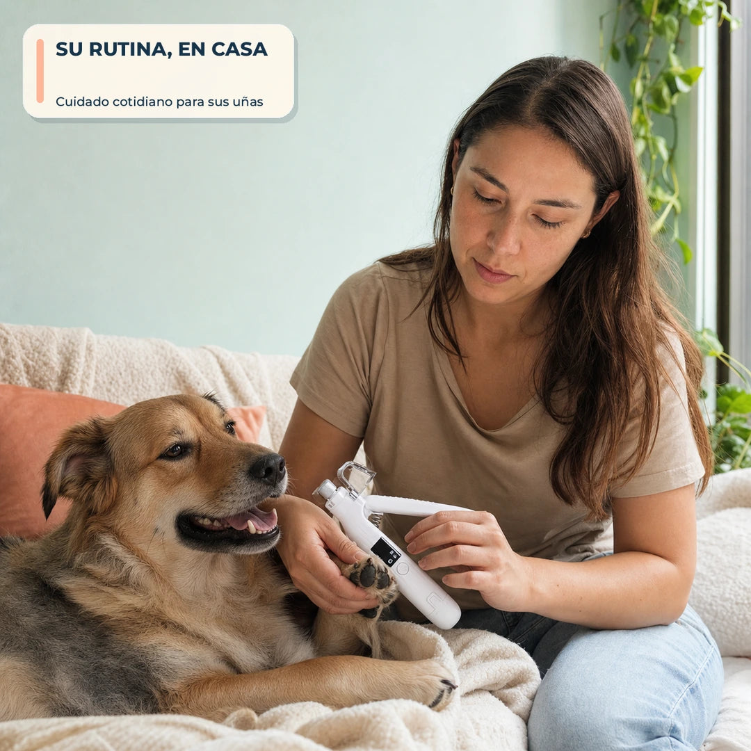 Cuidado de uñas de perro en casa