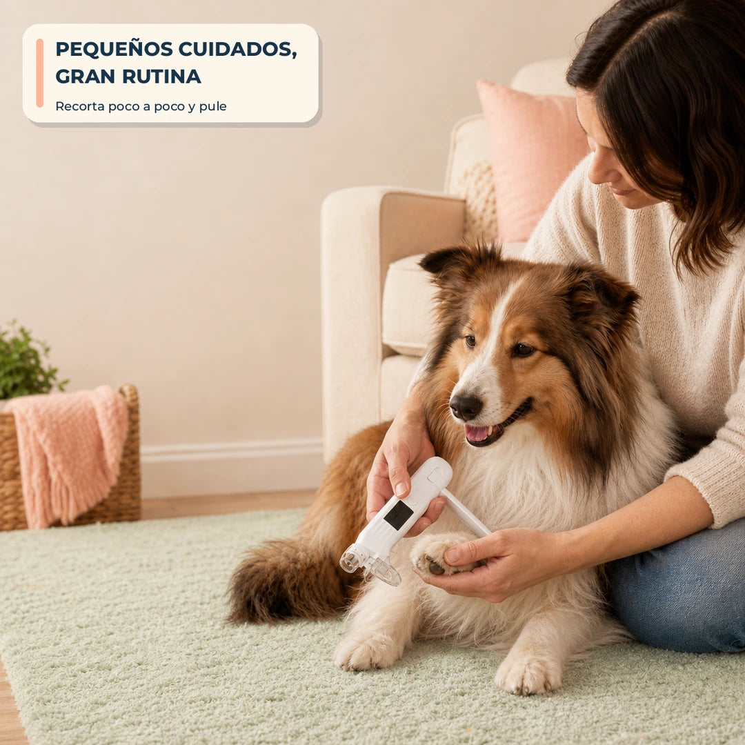 Rutina de cuidado de patas para perros
