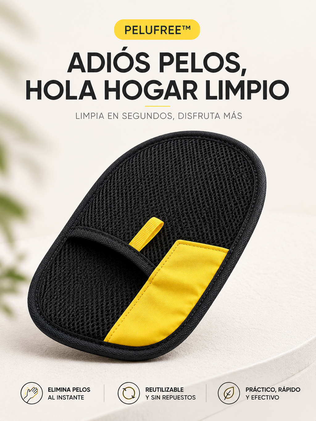 Guante Quita Pelo Electro Estatico | Menos pelos, más tiempo para disfrutar a tu mascota