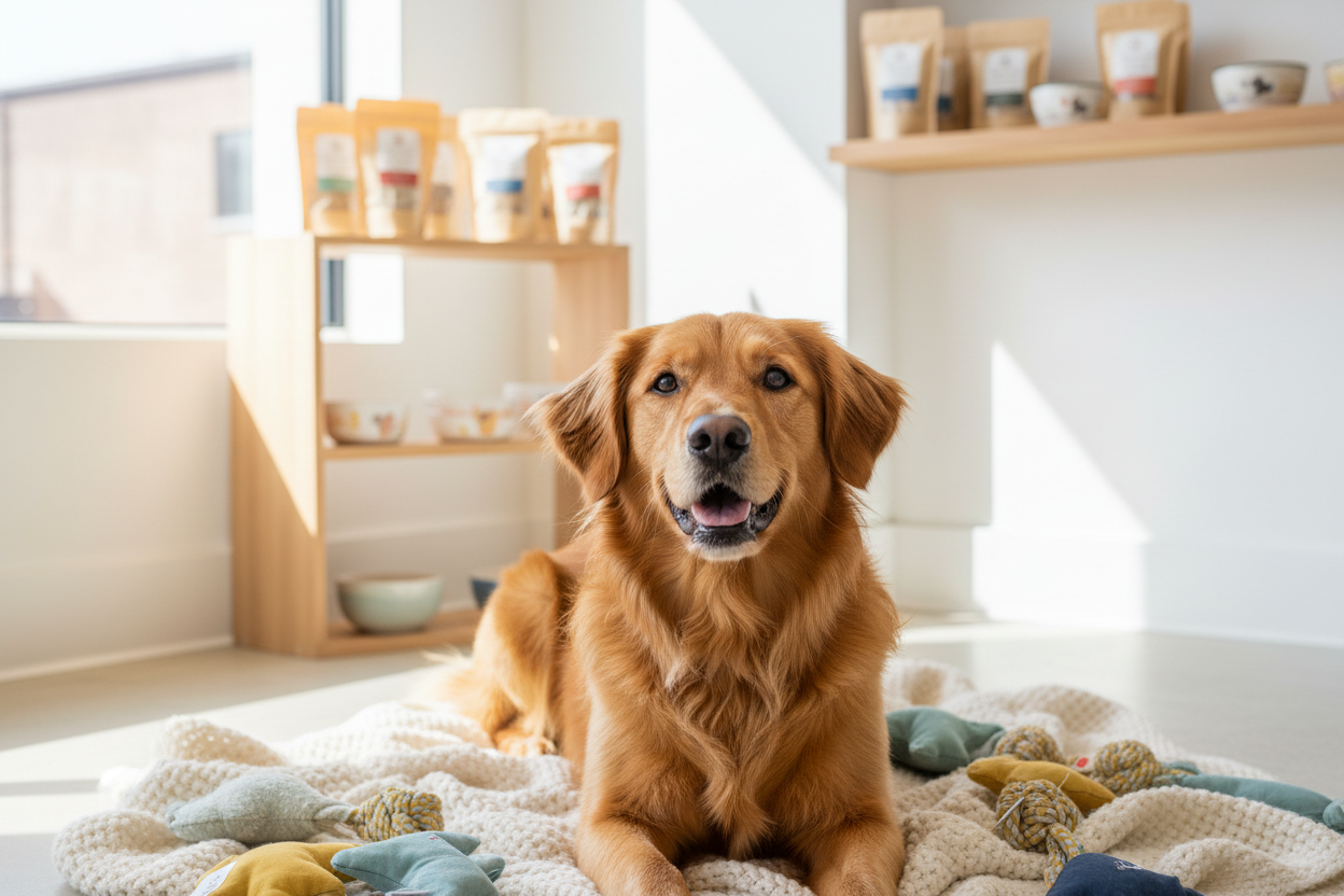 Perro feliz para OmniShop